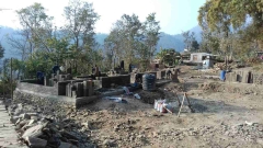 Schulbau in Nepal